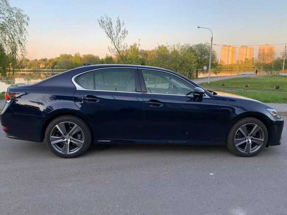 2018 Lexus GS 300h IV Рестайлинг, синий, 3141478 рублей - вид 5