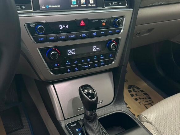 2015 Hyundai Sonata VII (LF), синий - вид 14