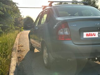 2008 Lada (ВАЗ) Kalina I, серый, 320000 рублей, вид 3