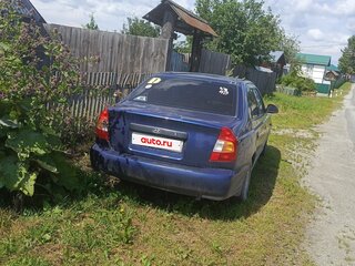 2008 Hyundai Accent ТагАЗ II, синий, 280000 рублей, вид 4