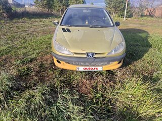 2002 Peugeot 206, жёлтый, 155000 рублей, вид 1
