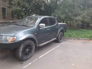 2008 Mitsubishi L200 IV, зелёный, 1230000 рублей, вид 4