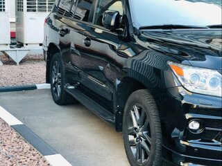 2015 Lexus LX 570 III Рестайлинг, чёрный, 6300000 рублей, вид 5