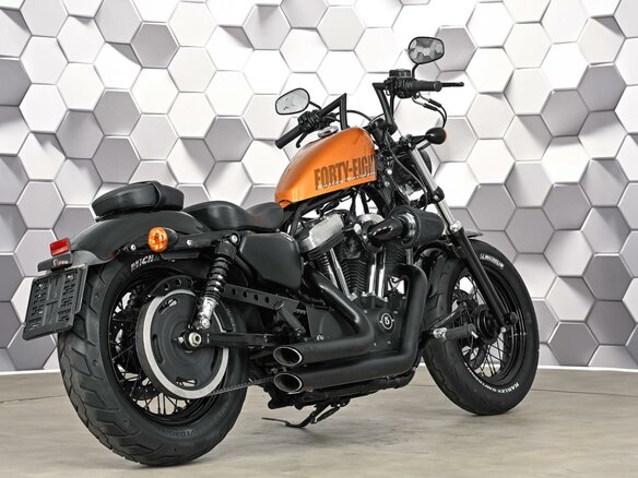 2014 Harley-Davidson Forty-Eight, оранжевый, 979000 рублей - вид 6