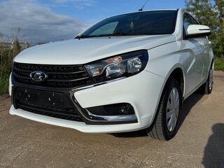 2019 Lada (ВАЗ) Vesta I, белый, 910000 рублей, вид 3