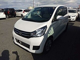 2015 Mitsubishi eK Wagon III Рестайлинг, белый, 725000 рублей, вид 3