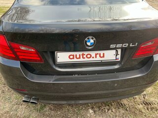 2013 BMW 5 серии Long 520Li VI (F10/F11/F07), чёрный, 2050016 рублей, вид 1