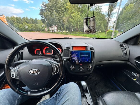 2008 Kia Ceed I, чёрный, 475000 рублей - вид 8