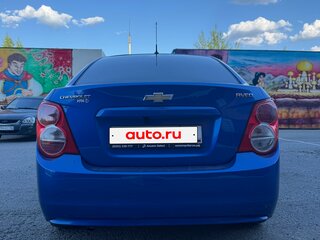 2012 Chevrolet Aveo II, синий, 475000 рублей, вид 4