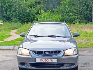 2006 Hyundai Accent ТагАЗ II, серый, 400000 рублей, вид 2
