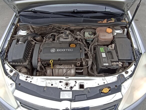 2008 Opel Astra H Рестайлинг, серебристый, 500000 рублей - вид 11