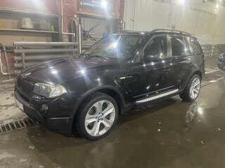 2007 BMW X3 30i I (E83) Рестайлинг, чёрный, 750000 рублей, вид 3