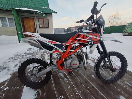 2023 Kayo Basic TT125, белый, 90000 рублей, вид 1