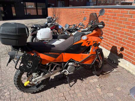 2003 KTM 950 Adventure, оранжевый, 750000 рублей, вид 3