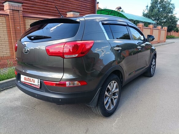 2014 Kia Sportage III Рестайлинг, серый, 1835000 рублей - вид 7