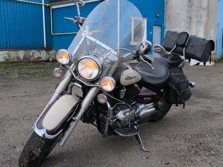 2000 Yamaha XVS1100, пурпурный, 535000 рублей, вид 1