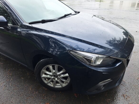 2014 Mazda 3 III (BM), синий, 1350000 рублей - вид 10
