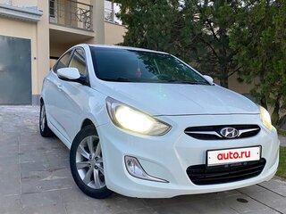 2011 Hyundai Solaris I, белый, 870000 рублей, вид 4