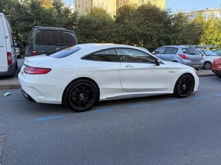 2015 Mercedes-Benz S-Класс AMG 63 AMG III (W222, C217), белый, 8100000 рублей, вид 4