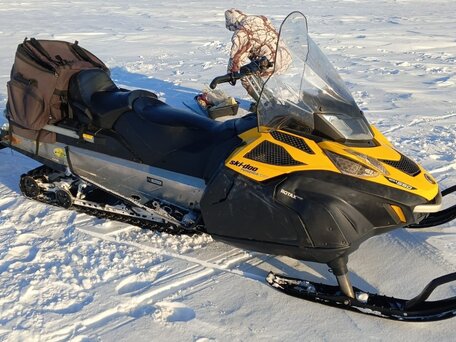 2014 BRP Ski-Doo Tundra 550, жёлтый, 800000 рублей, вид 4