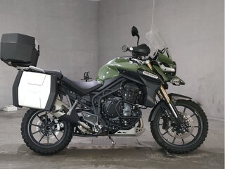 2012 Triumph Tiger Explorer, зелёный, 900000 рублей, вид 1