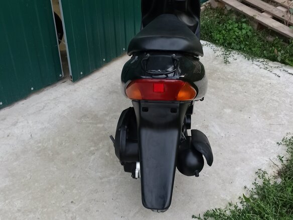 2009 Honda Dio, чёрный - вид 6