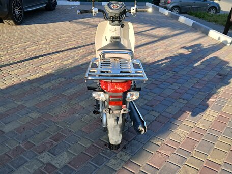 2019 Honda Super Cub, синий, 124000 рублей, вид 2