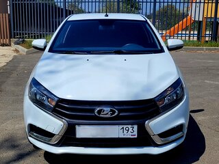2019 Lada (ВАЗ) Vesta I, белый, 790000 рублей, вид 2