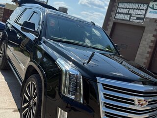 2018 Cadillac Escalade IV, чёрный, 4700000 рублей, вид 4