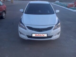 2016 Hyundai Solaris I Рестайлинг, белый, 600000 рублей, вид 1