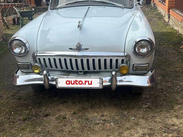 1959 ГАЗ 21 «Волга» 21В, белый, 1600000 рублей