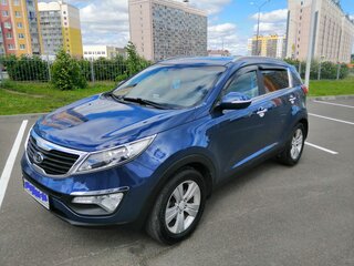 2011 Kia Sportage III, синий, 1450000 рублей, вид 1