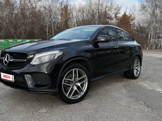 2017 Mercedes-Benz GLE Coupe 400 I (C292), чёрный, 3900000 рублей, вид 3