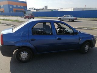 2007 Renault Logan I, синий, 150000 рублей, вид 2