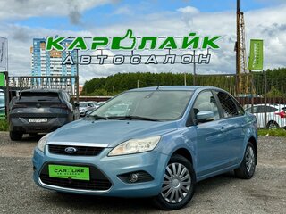 2008 Ford Focus II Рестайлинг, голубой, 415000 рублей, вид 2