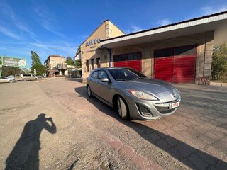2010 Mazda 3 II (BL), серебристый, 1100000 рублей, вид 4