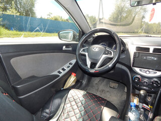 2014 Hyundai Solaris I Рестайлинг, белый, 500000 рублей, вид 4