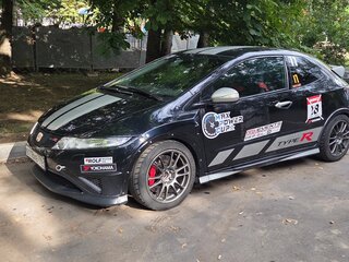 2007 Honda Civic Type R VIII, чёрный, 1030000 рублей, вид 4