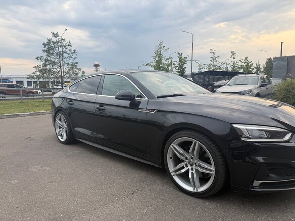 2018 Audi A5 II (F5), чёрный, 2950000 рублей - вид 6