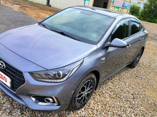 2019 Hyundai Solaris II, серебристый, 1460000 рублей, вид 1