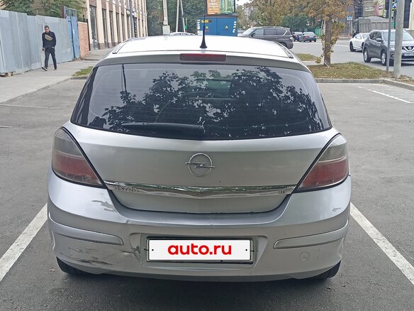 2008 Opel Astra H Рестайлинг, серебристый, 500000 рублей - вид 6