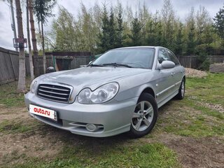 2009 Hyundai Sonata ТагАЗ IV (EF) Рестайлинг, серебристый, 320000 рублей, вид 2