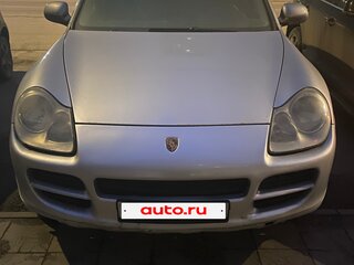 2004 Porsche Cayenne I (955), серебристый, 750000 рублей, вид 3
