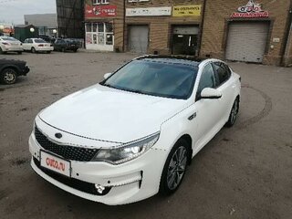 2017 Kia Optima IV, белый, 1550000 рублей, вид 3