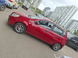 2009 Chevrolet Aveo I Рестайлинг, красный, 320000 рублей, вид 5