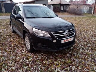 2010 Volkswagen Tiguan I, чёрный, 1300000 рублей, вид 2