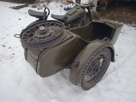 1965 Урал M-62, голубой, 250000 рублей, вид 5