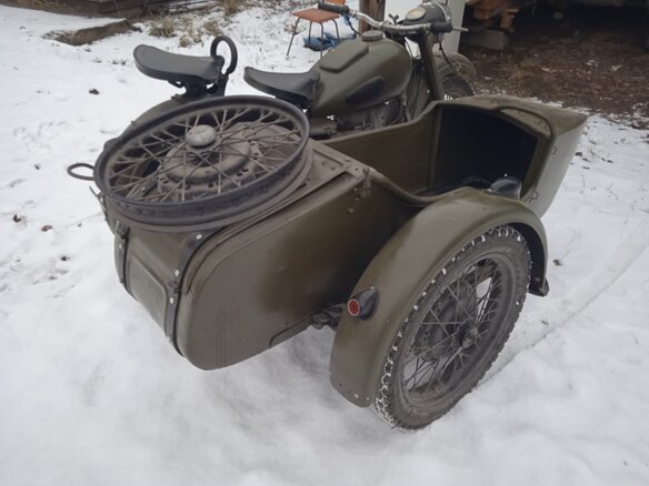 1965 Урал M-62, голубой, 250000 рублей - вид 5