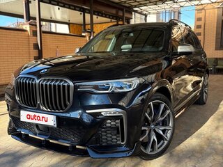 2019 BMW X7 M50d I (G07), синий, 10500000 рублей, вид 1