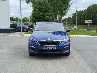2021 Skoda Rapid II, синий, 1845000 рублей, вид 2